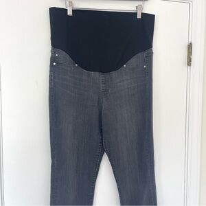 Liverpool The Skinny Meteorite‎ Maternity Jeans Dark Wash Denim Women's 14/32